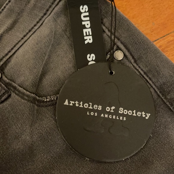 NWT Articles of Society Skinny Washed black jeans - Picture 3 of 3